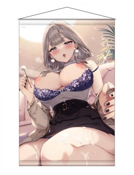 【猫りん堂】カット2（再販） （R18）B1Wスエードタペストリー 7月11日受注開始分
