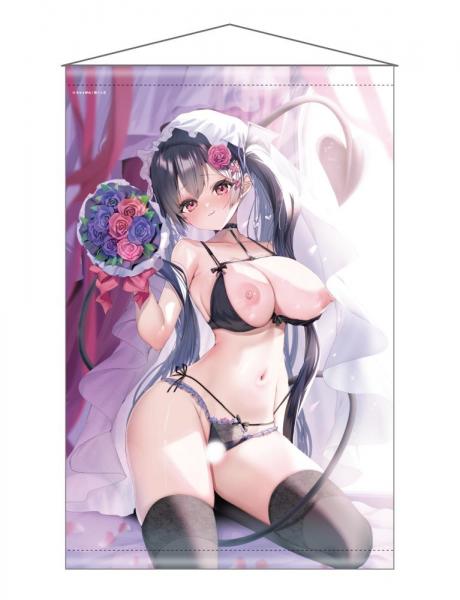 【猫りん堂】あゆま紗由 （R18）B2Wスエードタペストリー 10月25日受注開始分