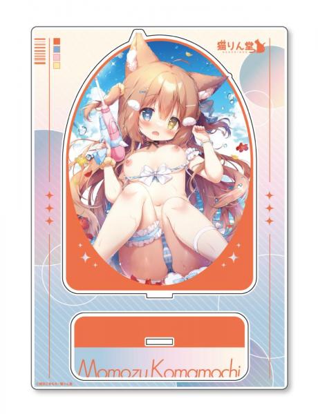 【猫りん堂】桃豆こまもち1（再販） （R18）A5アクリルフィギュア 9月12日受注開始分