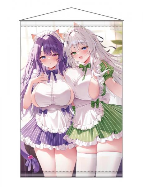 【猫りん堂】やたぬき圭B B2Wスエードタペストリー 11月21日受注開始分