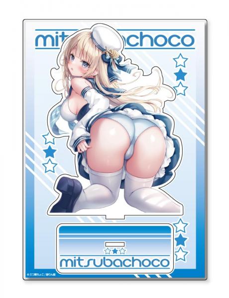 【猫りん堂】三つ葉ちょこ A5アクリルフィギュア 6月27日受注開始分