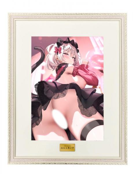 【猫りん堂】みんとあいす （R18）A3複製原画 7月25日受注開始分