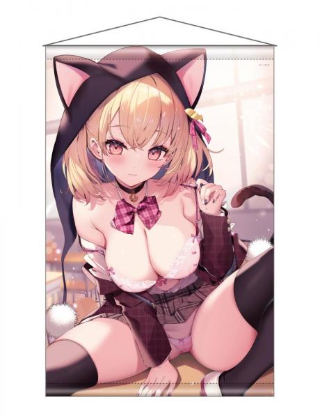【猫りん堂】カット5(再販) B1Wスエードタペストリー 7月11日受注開始分