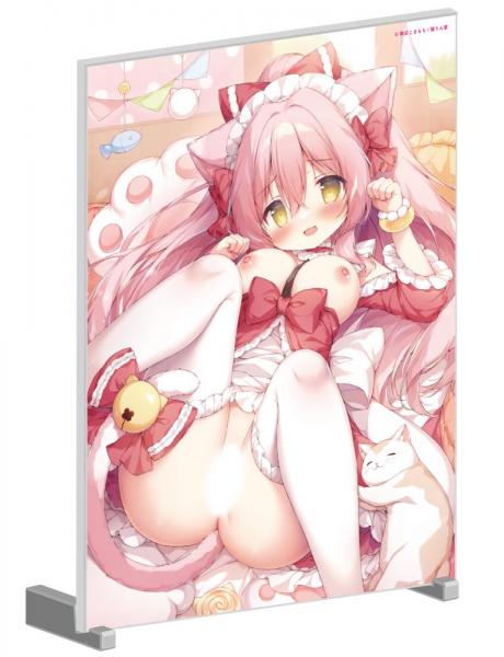 【猫りん堂】桃豆こまもち3（再販） （R18）A5アクリルパネル 9月12日受注開始分