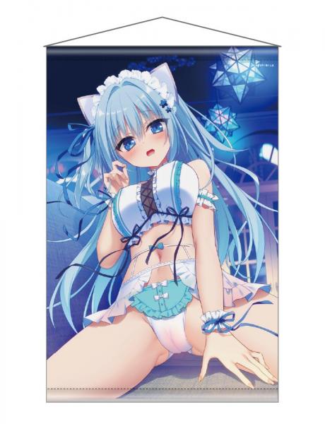 【猫りん堂】茉宮祈芹 B1Wスエードタペストリー 8月29日受注開始分
