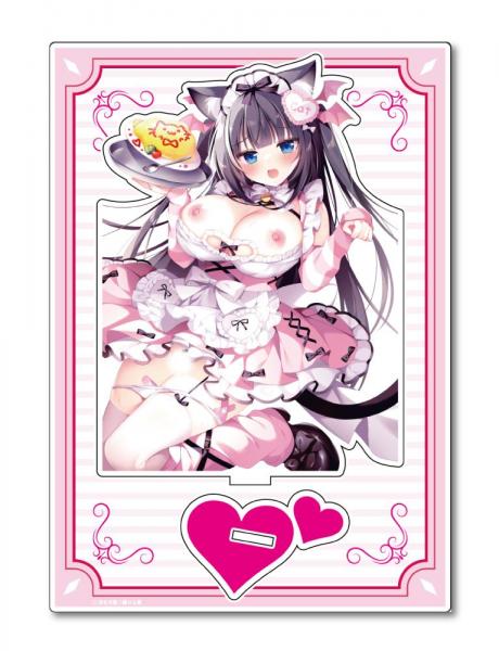 【猫りん堂】白もち桜 （R18）A5アクリルフィギュア 3月28日受注開始分