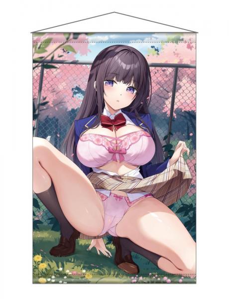 【猫りん堂】おりょう B2Wスエードタペストリー 2月28日受注開始分
