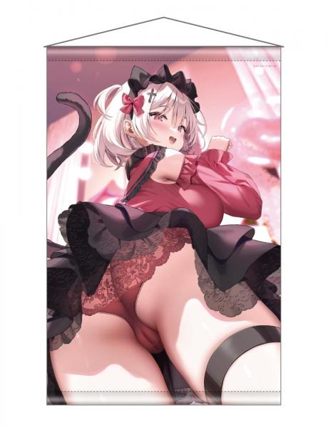 【猫りん堂】みんとあいす B1Wスエードタペストリー 7月25日受注開始分