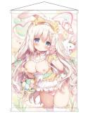 【猫りん堂】桃豆こまもちB （R18）B2Wスエードタペストリー 11月8日受注開始分