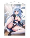 【猫りん堂】三つ葉ちょこ （R18）B2Wスエードタペストリー 9月26日受注開始分