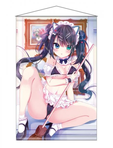 【猫りん堂】師走ほりお B2Wスエードタペストリー 6月27日受注開始分