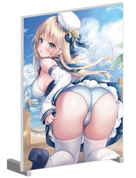 【猫りん堂】三つ葉ちょこ A5アクリルパネル 6月27日受注開始分