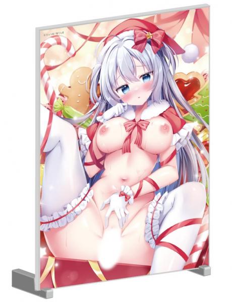 【猫りん堂】白もち桜 （R18）A5アクリルパネル 1月16日受注開始分