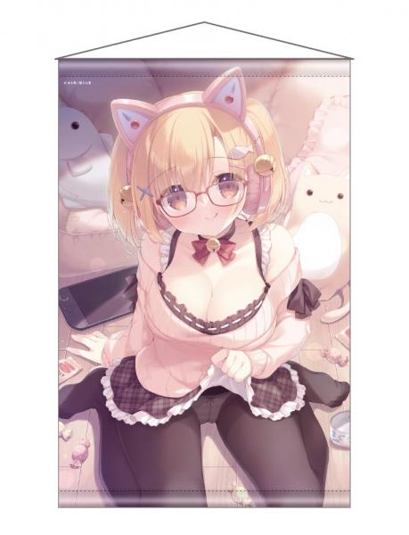 【猫りん堂】ゆき恵 B2Wスエードタペストリー 3月27日受注開始分