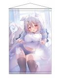 【猫りん堂】桃豆こまもち B2Wスエードタペストリー 4月25日受注開始分