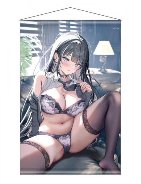 【猫りん堂】みんとあいすA B2Wスエードタペストリー 5月30日受注開始分