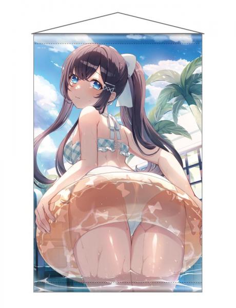 【猫りん堂】蒼都ねこ B1Wスエードタペストリー 6月27日受注開始分