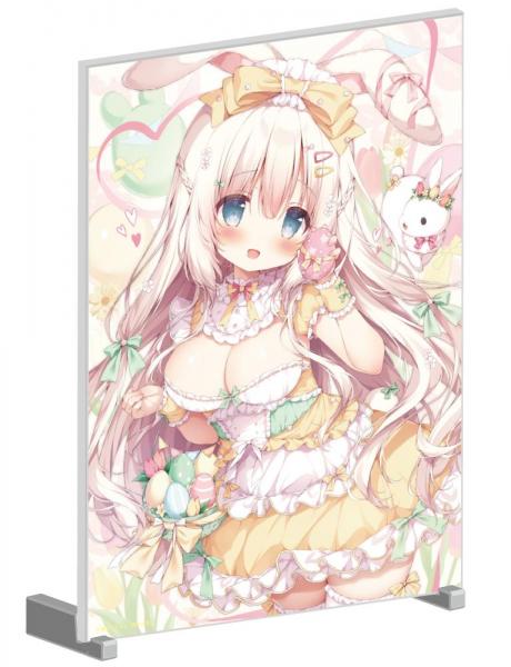 【猫りん堂】桃豆こまもちB A5アクリルパネル 11月8日受注開始分