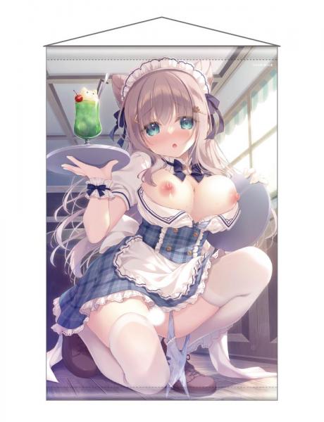 【猫りん堂】ゆき恵 （R18）B1Wスエードタペストリー 1月30日受注開始分