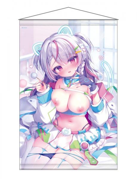 【猫りん堂】桐宮つるぎ （R18）B0Wスエードタペストリー 6月13日受注開始分