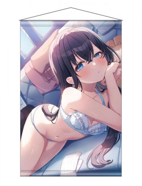 【猫りん堂】蒼都ねこ B2Wスエードタペストリー 9月26日受注開始分