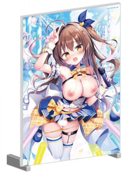 【猫りん堂】白もち桜 (R18)A5アクリルパネル 5月30日受注開始分