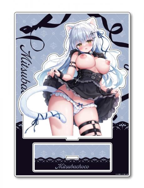 【猫りん堂】三つ葉ちょこ （R18）A5アクリルフィギュア 2月28日受注開始分