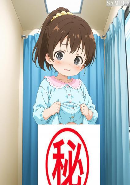 A4サイズ （高画質）ポスター オリジナル アニメ キャラ 同人 水着