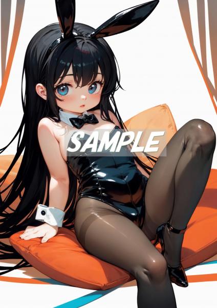A4サイズ （高画質）ポスター オリジナル アニメ キャラ 同人 水着