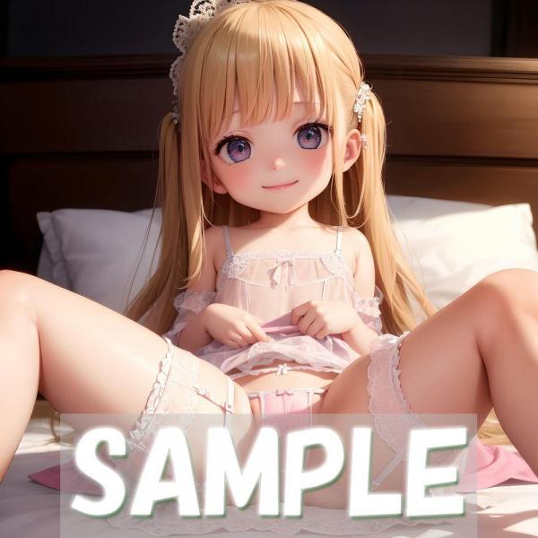 A4サイズ （高画質）ポスター オリジナル アニメ キャラ 同人 水着