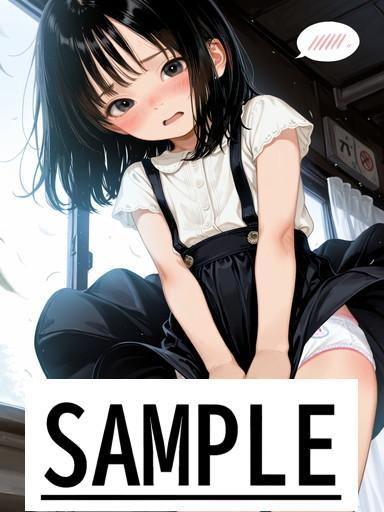 A4サイズ （高画質）ポスター オリジナル アニメ キャラ 同人 水着