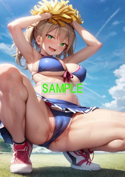 A4サイズ （高画質）ポスター オリジナル アニメ キャラ 同人 水着