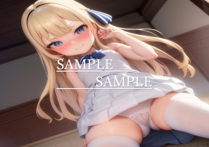 A4サイズ （高画質）ポスター オリジナル アニメ キャラ 同人 水着