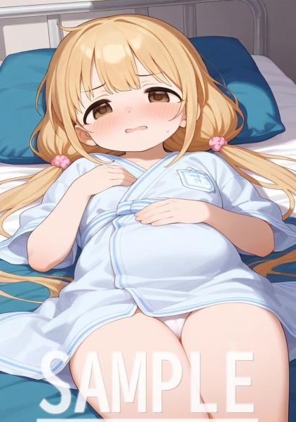 A4サイズ （高画質）ポスター オリジナル アニメ キャラ 同人 水着