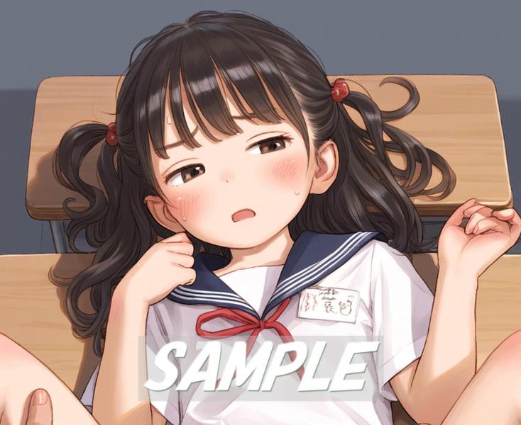 A4サイズ （高画質）ポスター オリジナル アニメ キャラ 同人 水着