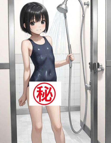 A4サイズ （高画質）ポスター オリジナル アニメ キャラ 同人 水着