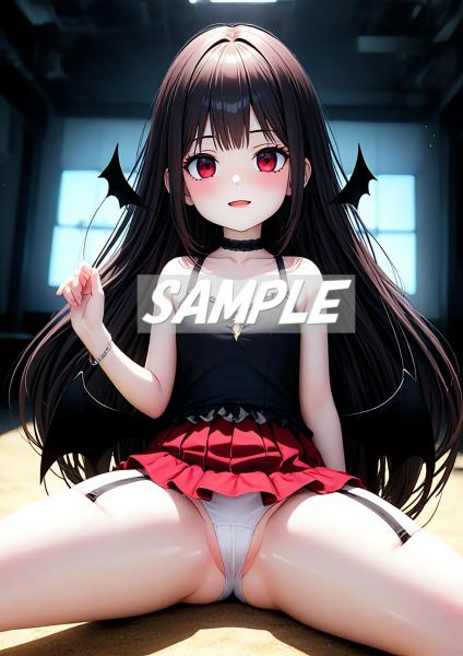 A4サイズ （高画質）ポスター オリジナル アニメ キャラ 同人 水着