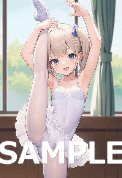 A4サイズ （高画質）ポスター オリジナル アニメ キャラ 同人 水着
