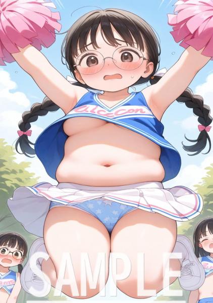 A4サイズ （高画質）ポスター オリジナル アニメ キャラ 同人 水着