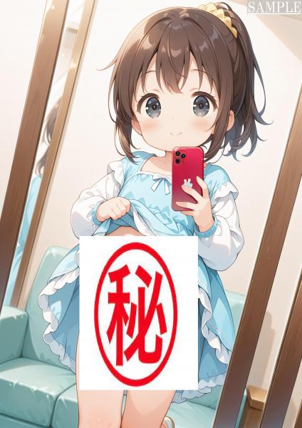 A4サイズ （高画質）ポスター オリジナル アニメ キャラ 同人 水着