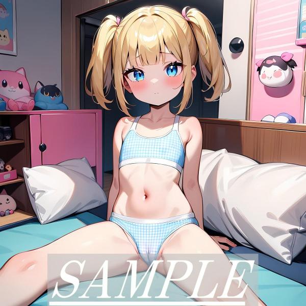 A4サイズ （高画質）ポスター オリジナル アニメ キャラ 同人 水着