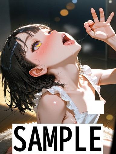 A4サイズ （高画質）ポスター オリジナル アニメ キャラ 同人 水着