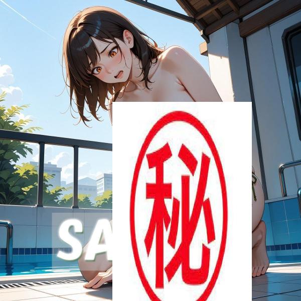 A4サイズ （高画質）ポスター オリジナル アニメ キャラ 同人 水着