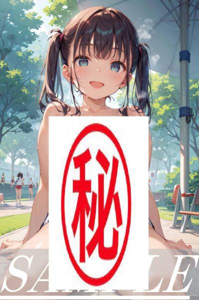 A4サイズ （高画質）ポスター オリジナル アニメ キャラ 同人 水着