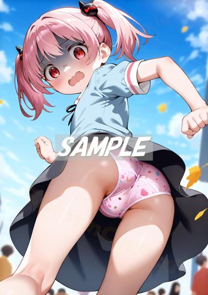 A4サイズ （高画質）ポスター オリジナル アニメ キャラ 同人 水着