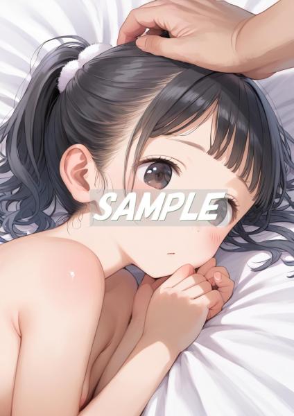A4サイズ （高画質）ポスター オリジナル アニメ キャラ 同人 水着