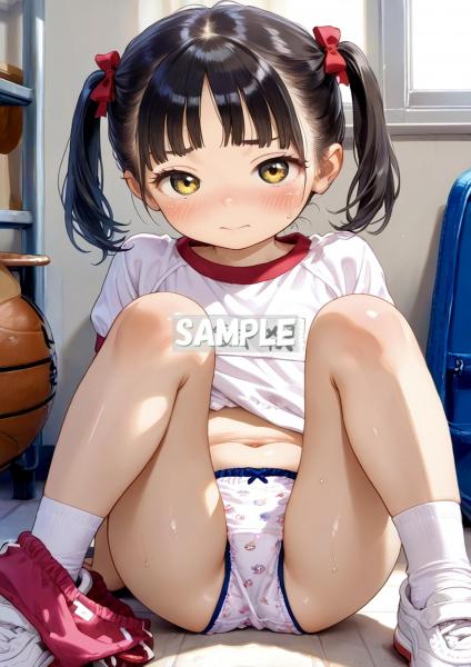 A4サイズ （高画質）ポスター オリジナル アニメ キャラ 同人 水着