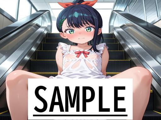 A4サイズ （高画質）ポスター オリジナル アニメ キャラ 同人 水着