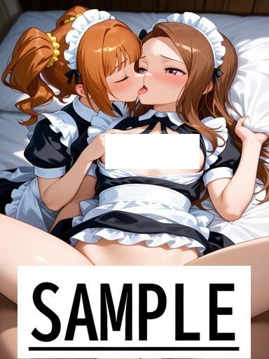 A4サイズ （高画質）ポスター オリジナル アニメ キャラ 同人 水着