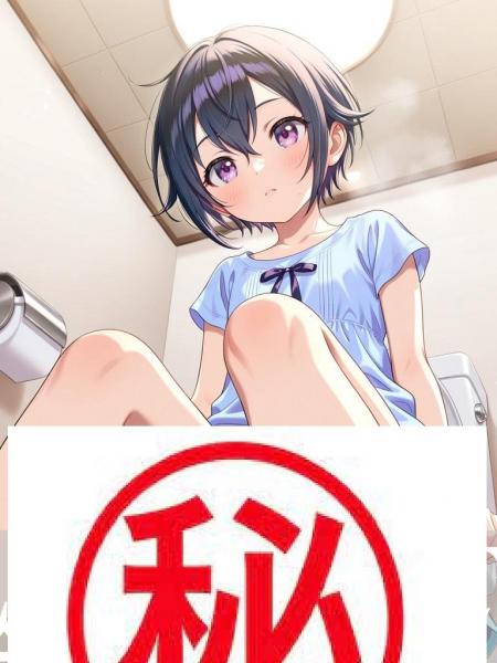A4サイズ （高画質）ポスター オリジナル アニメ キャラ 同人 水着